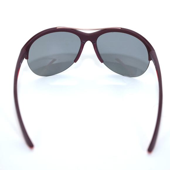 Nike Flex Momentum Semi-Rim Sunglasses - Matte Night Maroon/Gunmetal Flash - NWT - Picture 8 of 10